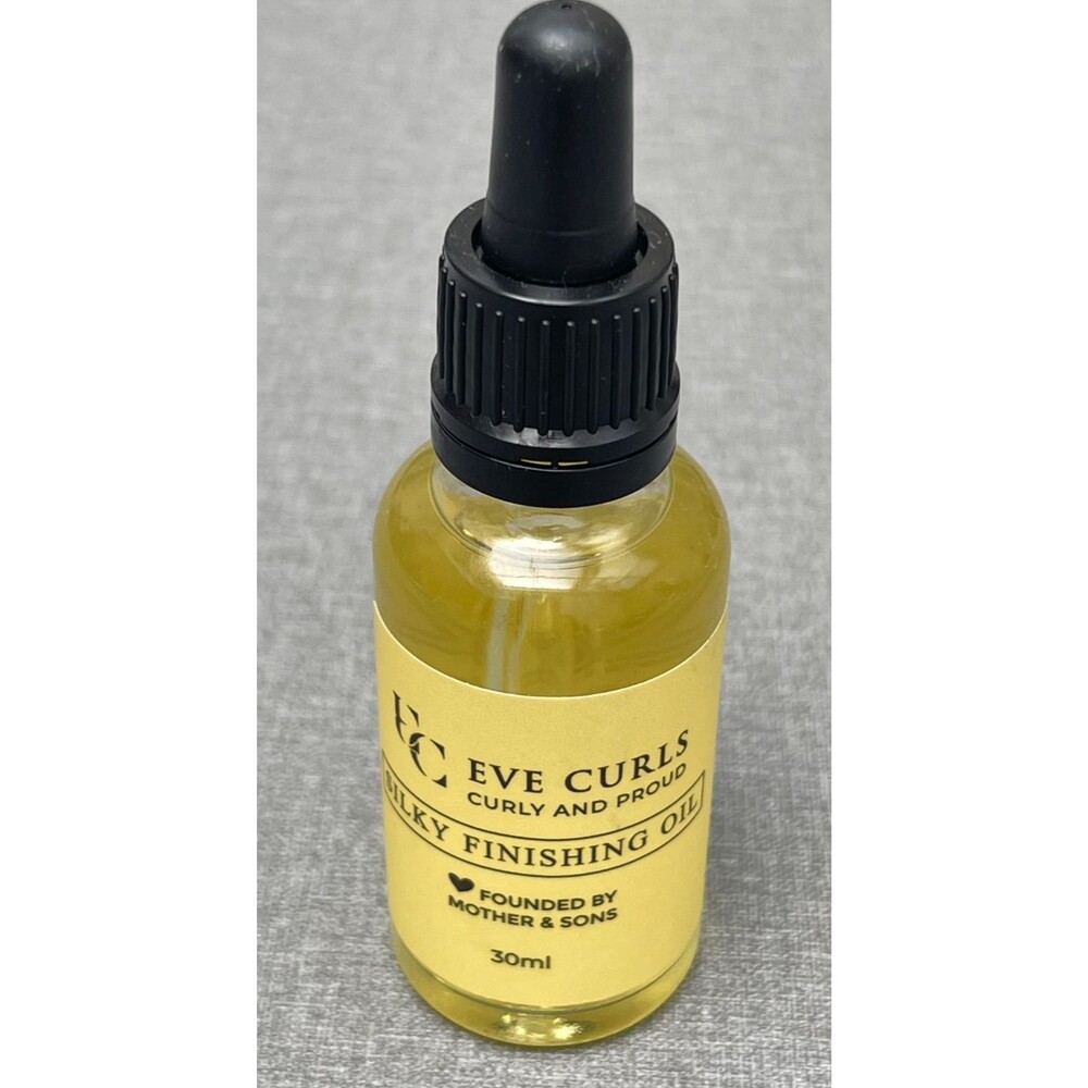 Eve Curls Curl Gel Silky Finishing Oil And Light Serium For Curly Hair 30 ml